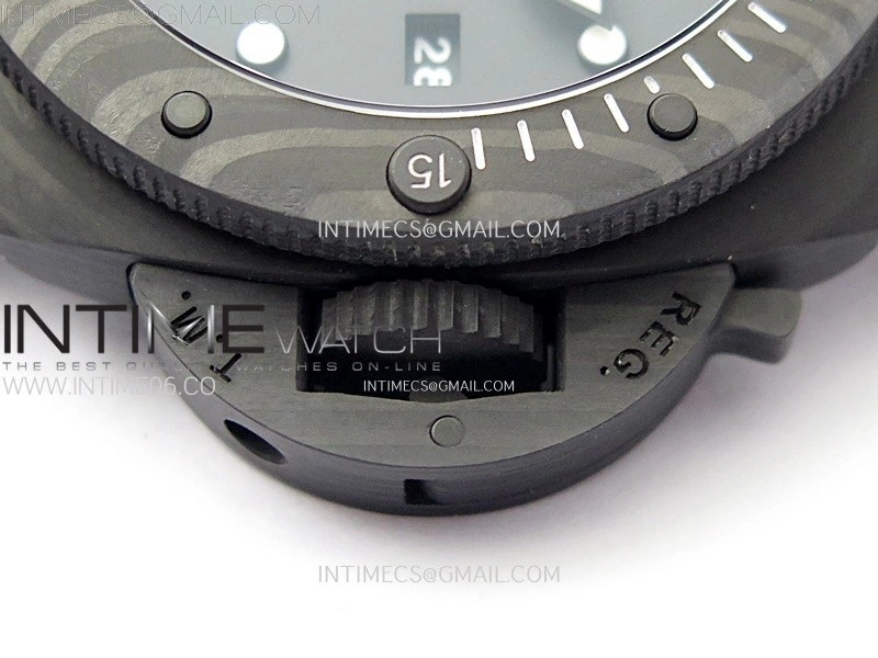 PAM2231 Carbotech 42mm VSF Best Edition Black Dial on Black Rubber Strap P.900 Super Clone